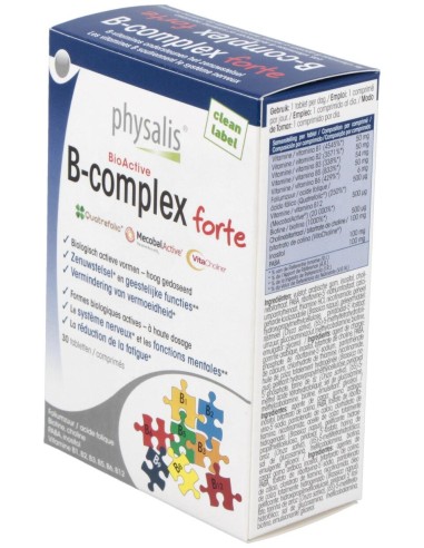 Physalis Vitamina B Complex Forte 30Comp