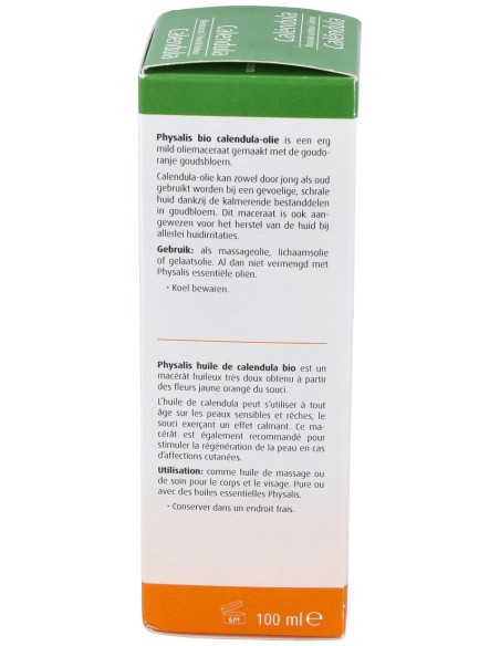 Physalis Aceite Vegetal De Calendula Bio 100Ml