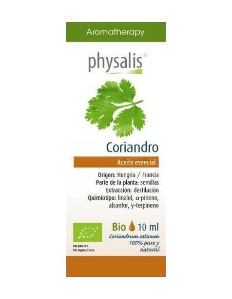 Coriandro Aceite Esencial 10Ml. Bio
