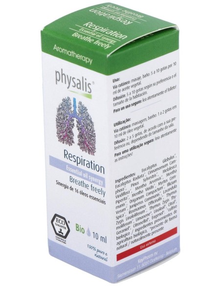 Respiration Sinergia Aceite Esencial 10Ml. Bio