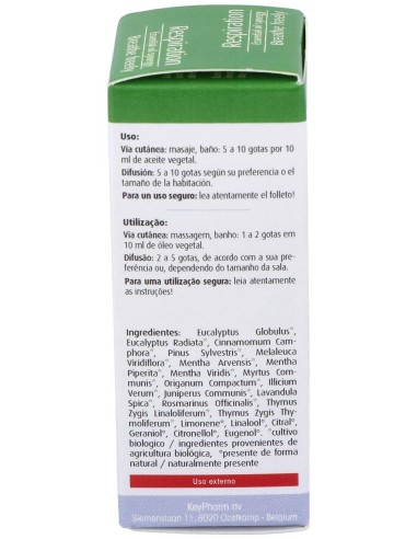 Respiration Sinergia Aceite Esencial 10Ml. Bio