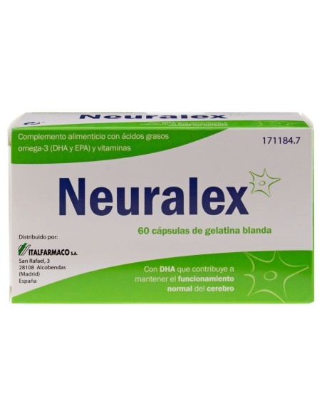 Neuralex 60 Capsulas De Gelatina Blanda