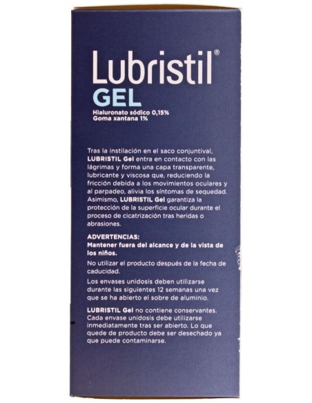Lubristil Gel Oftalmico, 30 Uds