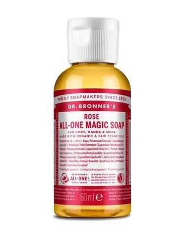 Dr. Bronner'S Jabón Rosa 60Ml