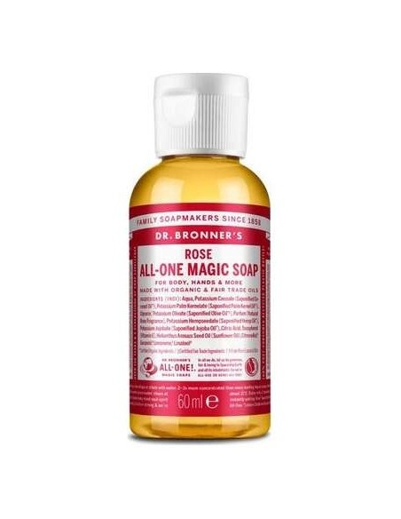 Dr. Bronner'S Jabón Rosa 60Ml