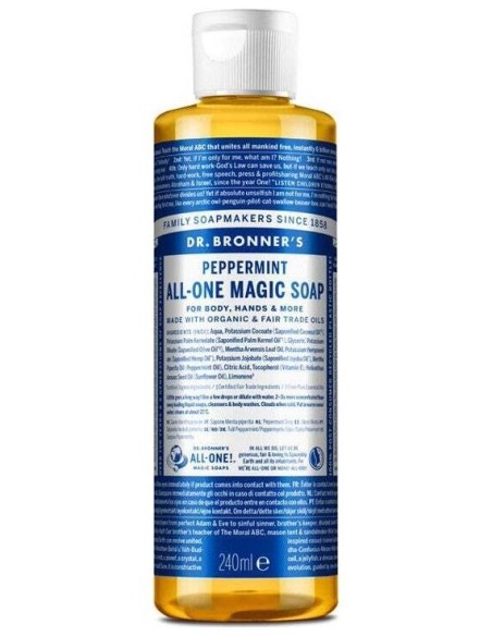 Dr. Bronner'S Jabón Liquido Menta 240Ml