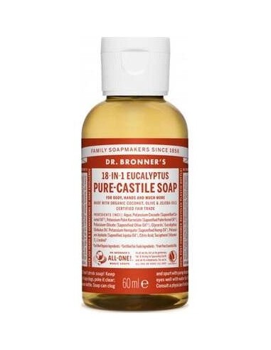 Dr. Bronner'S Jabón Eucalipto 60Ml