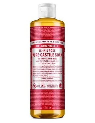 Dr. Bronner'S Jabón Líquido Rosas Bio 475Ml