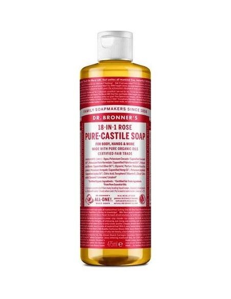 Dr. Bronner'S Jabón Líquido Rosas Bio 475Ml