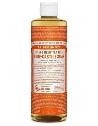 Dr. Bronner'S Liquid Soap Tea Tree 475Ml