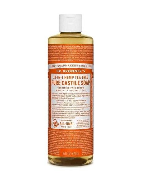 Dr. Bronner'S Liquid Soap Tea Tree 475Ml