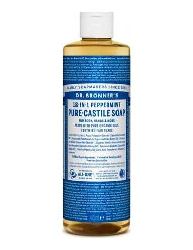 Dr. Bronner'S Jabon Liquido Menta 475Ml