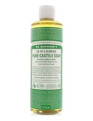 Dr. Bronner'S Jabón Castilla Almendra 475Ml