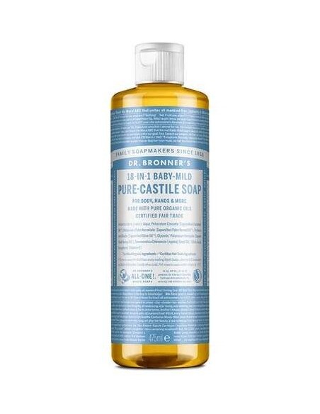 Dr Bronner'S Jabón Neutro Líquido Bebé Bio 475Ml