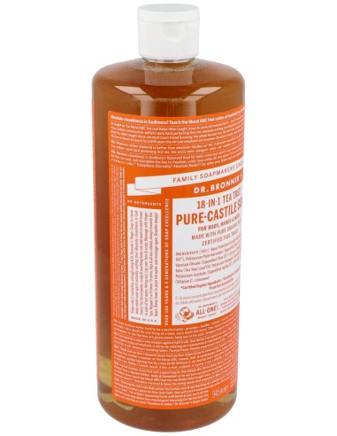 Dr. Bronner'S Jabón Líquido Árbol Té 945Ml
