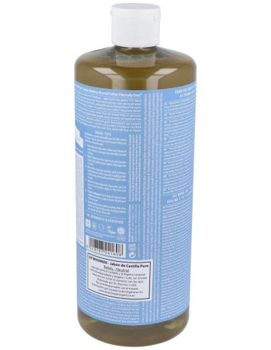 Dr. Bronner'S Jabón Líquido Bebé Neutral 946Ml