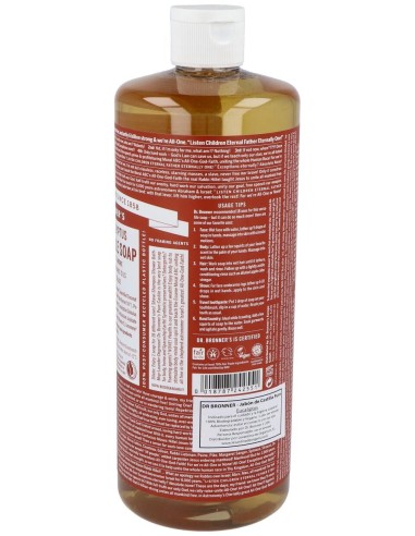 Dr. Bronner'S Jabón Líquido Eucalipto Bio 945Ml