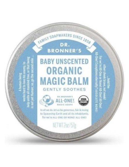 Dr Bronner'S Baby Unscented Magic Balm 60G