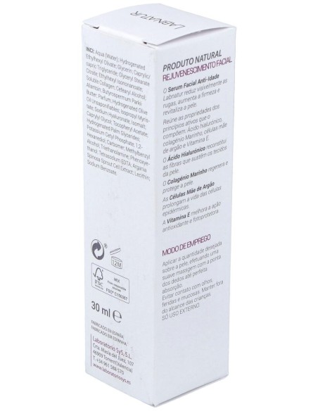 Labnatur Bio Serum Facial Acido Hialuronico 30Ml