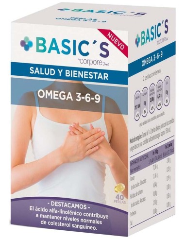 Corpore Basic'S Omega 3-6-9 40 Perlas
