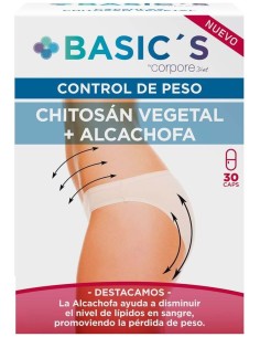 Corpore Basic'S Chitosan Vegetal 30Cáps 2