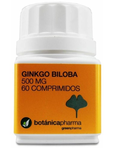 Botánicapharma Ginkgo Biloba 500 Mg, 60 Comprimidos