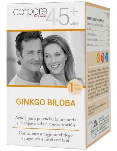 Corpore Diet 45+ Memoria Ginkgo Biloba 60Cap.