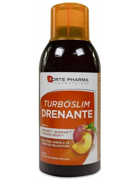 Forté Pharma Turboslim Drenante Melocotón, 500 Ml