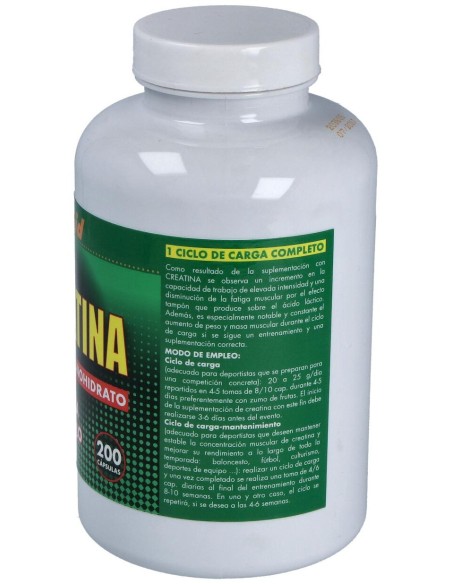 Creatina (Monohidrato Pura) 200Cap.