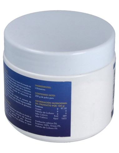 L-Glutamina Pura 200Gr.Polvo