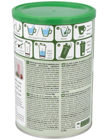 Diemil Leche De Soja En Polvo Instantaneo 400Gr