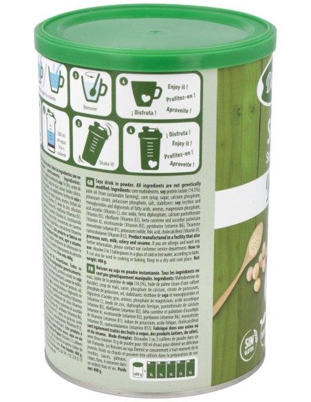 Diemil Leche De Soja En Polvo Instantaneo 400Gr