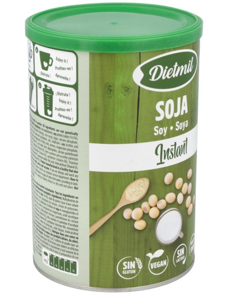 Diemil Leche De Soja En Polvo Instantaneo 400Gr