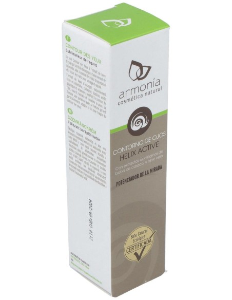 Helix Active Eco Contorno De Ojos Caracol Bio 15Ml