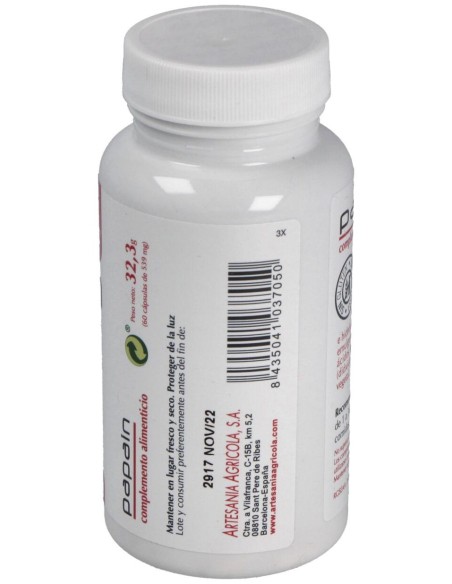 Papain Plantis 60Cap.
