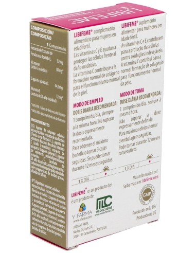 Libifeme, 30 Comprimidos