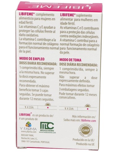 Libifeme, 30 Comprimidos
