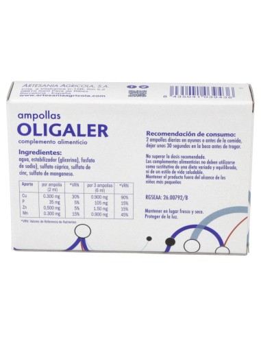 Artesania Agricola Oligaler 40Ml