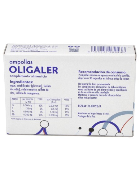 Artesania Agricola Oligaler 40Ml