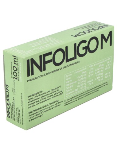 Infoligo M (Fe-Cu-Co-I-Mn) 20 Amp.