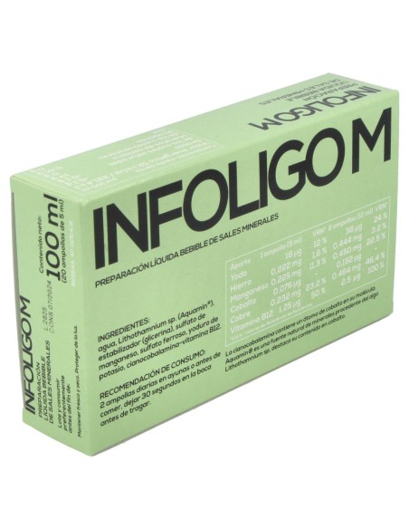 Infoligo M (Fe-Cu-Co-I-Mn) 20 Amp.