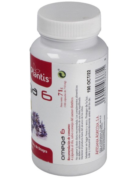 Omega 6 Onagra+Borraja 100 Perlas