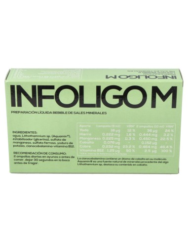 Infoligo M (Fe-Cu-Co-I-Mn) 20 Amp.