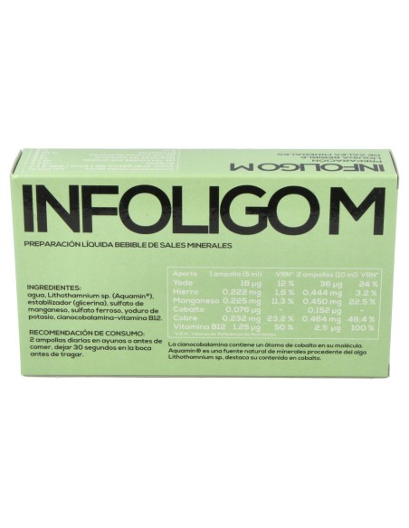 Infoligo M (Fe-Cu-Co-I-Mn) 20 Amp.