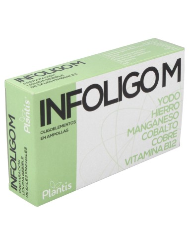 Infoligo M (Fe-Cu-Co-I-Mn) 20 Amp.