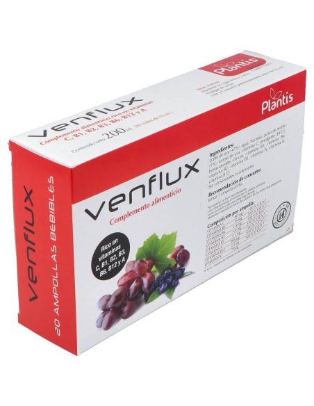 Plantis Venflux 20 Viales