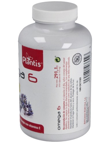 Omega 6 Onagra+Borraja 410 Perlas