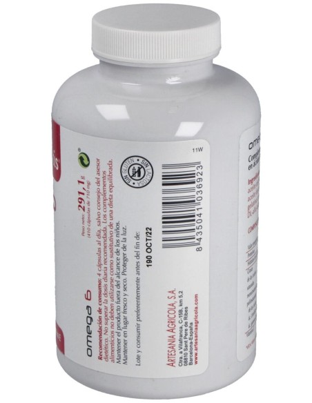 Omega 6 Onagra+Borraja 410 Perlas