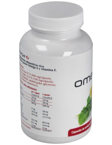 Omega 6 Onagra+Borraja 220 Perlas
