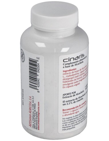 Plantis Cinaris Alcachofa Vegetales 120Caps